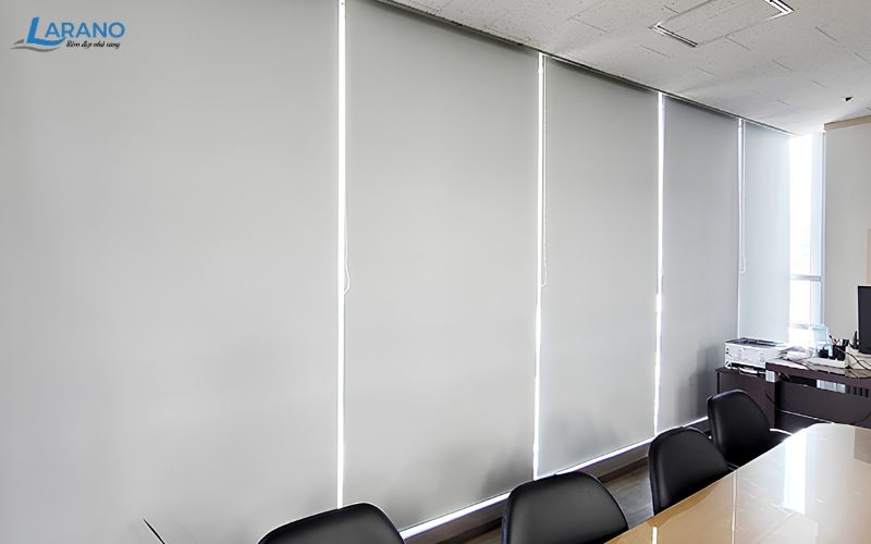 Thi công công trình rèm cuốn tự động của LARANO Thi công công trình rèm cuốn tự động của LARANO