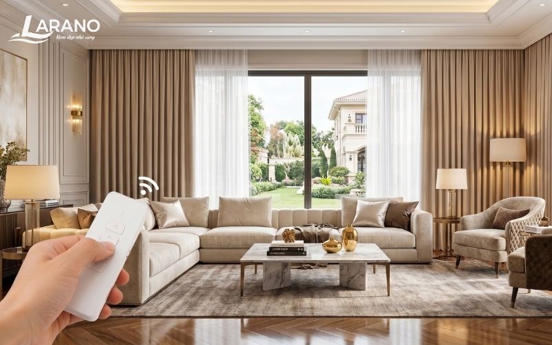 Rèm vải tự động là gì