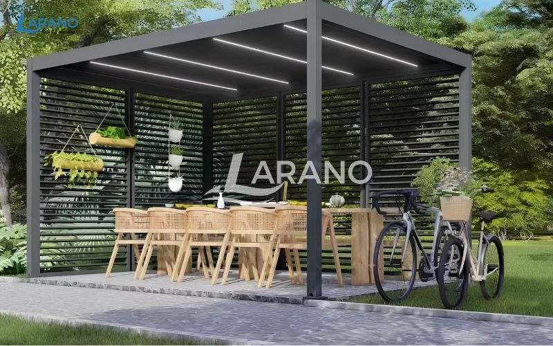Nhà chòi tự đông cho sân vườn
