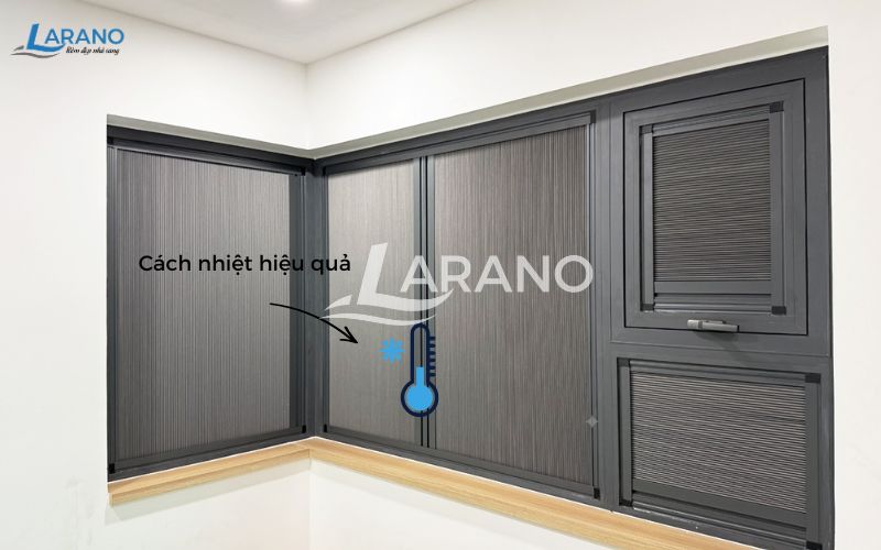 Bề mặt vải của rèm tổ ong tự động