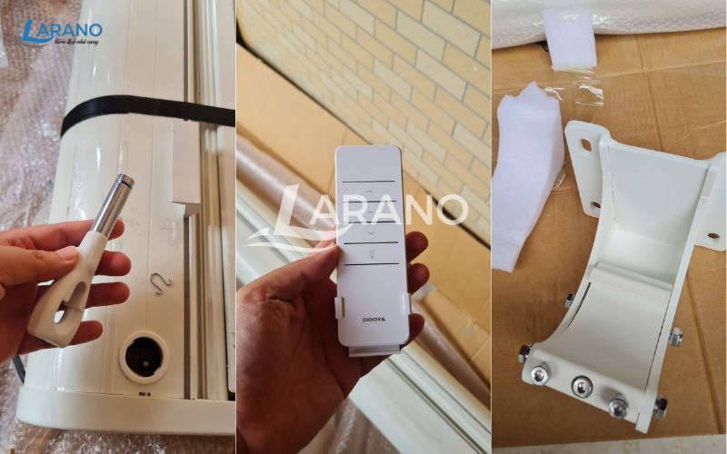 Cấu tạo, phụ kiện đi kèm của mái hiên tự động cao cấp