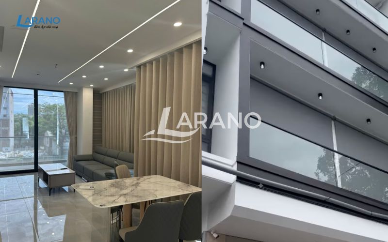Dự án rèm cuốn động cơ tại biệt thự âu cơ quận tây hồ