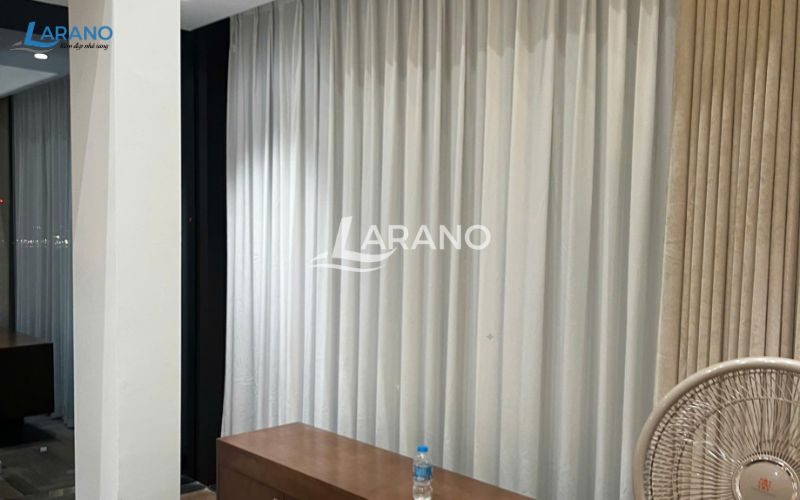 Rèm vải tự động hai lớp
