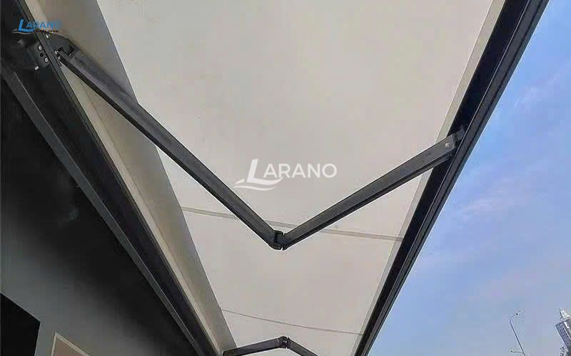 So sánh 2 khung chịu lực QHC và QHA của Mái hiên tự động