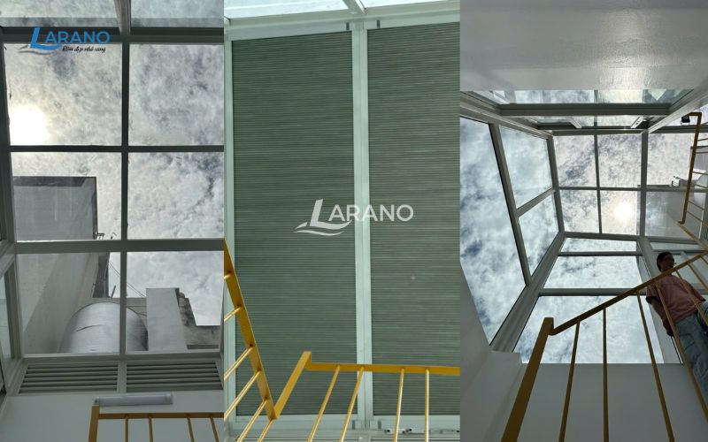 Lắp đặt rèm trần tổ ong tại Tô Tịch, Hoàn Kiếm, Hà Nội