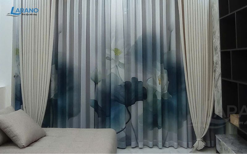 Rèm vải tự động larano