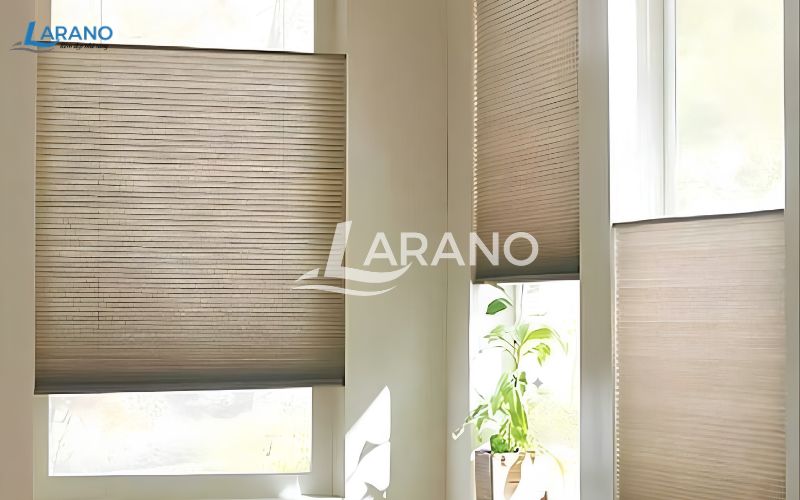 Rèm tổ ong tự động larano