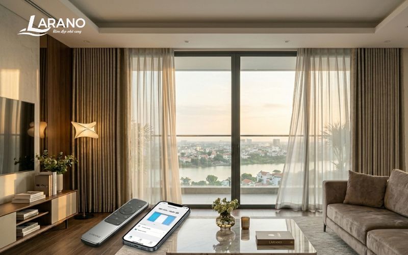 Xu hướng rèm cửa tự động
