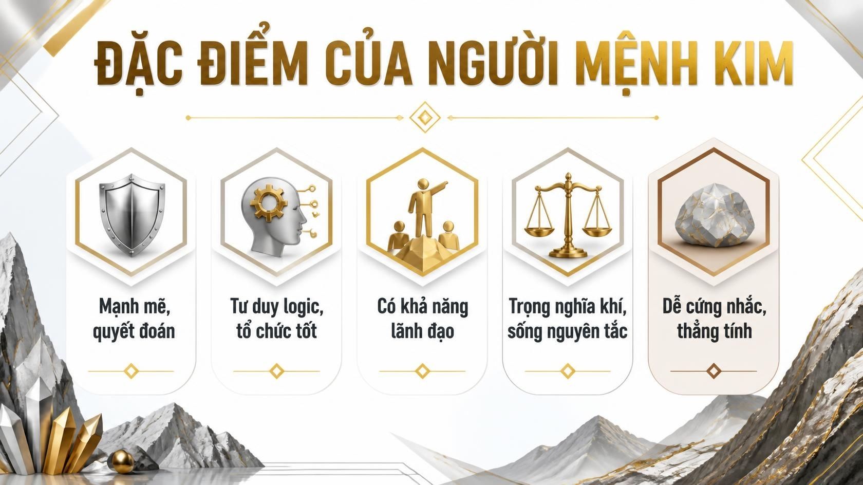 Người mệnh Kim nên chọn phong cách nội thất nào để thu hút may mắn?