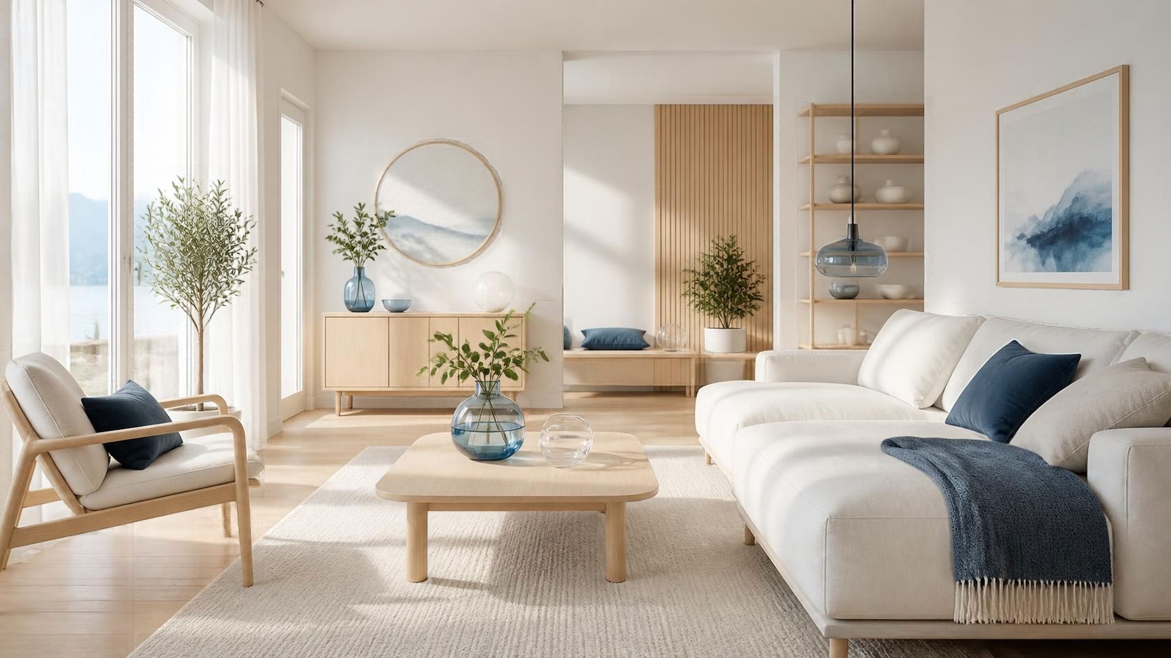Phong cách Scandinavian nội thất cho người mệnh thuỷ